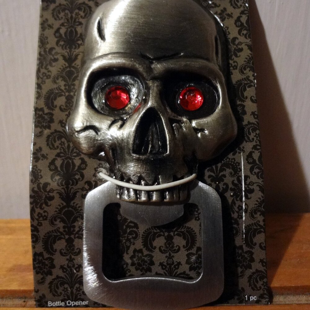 💥Metal Skull Bottle Opener
